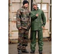 Ensemble de protection contre la pluie veste + pantalon Mil-Tec - Olive M