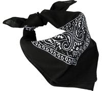 Mil-Tec Western, bandana Noir Noir