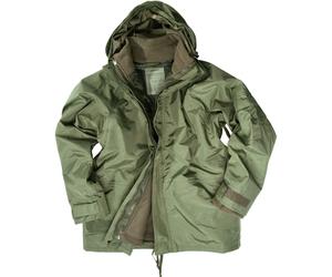Mil-Tec Wet Protection, veste en textile XXL Olive Olive