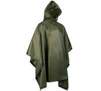 Mil-Tec Wet Weather Poncho Encapuchonné Imperméable Armée de terre Camping Olive