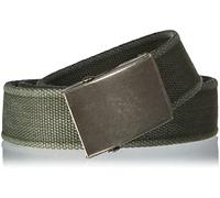 Mil Tec Ceinture Vintage militaire en toile Taille unique Olive