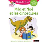 Regarde je lis ! Une histoire à lire tout seul - Mila et Noé et les dinosaures Niv3 - Eric Battut - Nathan - broché - Scolaire / Universitaire