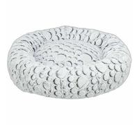 Mila Pellicule De Plâtre Rond, Ø 50 Cm, Blanc/Gris
