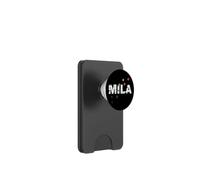 Mila - Un Beau nom avec des Papillons. PopSockets PopWallet pour MagSafe