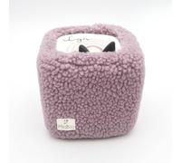 Milaboo® Housse en peluche de qualité supérieure pour Toniebox, fabriquée à la main en Allemagne, avec tissu en peluche doux, housse de protection et manipulation facile (violet)