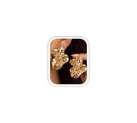 MILACOLATO Boucles d'Oreilles Femme Or Statement Hypoallergénique | Acier Inoxydable Boucle d'Oreilles Pendantes Boucle d'Oreille Fleur Légère Accessoires de Mode Bijoux Femme Cadeau