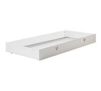 MILADY - Tiroir pour Lit 90x200cm Blanc Poignées Coeurs -