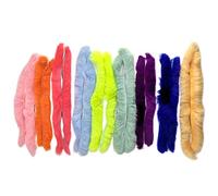 MILAEM 1 Paire Stabilisateur de Corde Silencieux à Cordes d'arc pour Arc Long Arc Classique Accessoires de Chasse à l'arc (Violet)