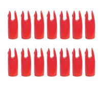 Milaem Encoche de flèche tir à l'arc, 9/32 Flèche Nock Encoche en Plastique pour 7.2mm OD flèche en Bois et flèche en Bambou (Paquet par 50)