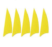 MILAEM Plumes de Fleche Plume Naturelle 2 Pouces pour Les fleches pour la Chasse Plume 100 Pièces