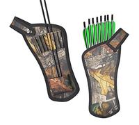 MILAEM Tir à l'arc Carquois de Flèche Sac de Boulons d'arbalète Porte-Flèche à la Taille pour 8pcs Flèches d'arbalète