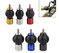 MILAEM Tir à l'arc stabilisateur Balle Amortisseur de Vibrations Amortisseur pour Arc Classique Arc composé Arc (L: Argent)