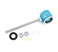 MILAEM Viseur d'arc visée de tir à l'arc 0,5/0,75/1,0 Fibre Optique Visière Bow Sight pin Accessoires de Chasse pour Arc Classique 30Lbs(Bleu, 0.5)