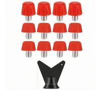 Milageto 12 Pièces Kit Pointes Clé | Traction Optimale, Compatibles, Crampon Rechange, Terrain, Footballeurs, Athlètes