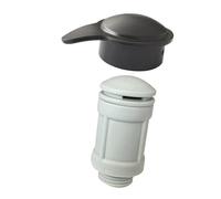 Milageto 12363 12373 Accessoires Valve à Jet d'air et Capuchon, Bouchon de Valve d'Arrivée d'Eau pour Piscine Hors-Sol, Pièce de Rechange ABS, Jet d'Eau Circulation, Compatible 26191CA 26193EH 26167EH