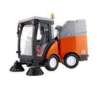 Milageto 1Pack 1/16 Mini Sweeper Sweeper Simulé Sweeper Inertial Kids Diecast Jouet