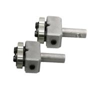 Milageto 2 Pièces Guides de Lame pour Scie à Ruban 9" (23cm), Accessoires Métalliques avec Roulements, Remplacement Résistante, pour Alignement Précise des Lames, Travail du Bois et Métal
