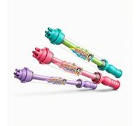 Milageto 3 Pièces Lance à Eau à Eau avec Buse Rotative Lance à à à Pompe Longue Portée pour Piscine, Jardin, Pistolet À Eau Feu D Artifice 2-en-1 + Jet Direct 1 Violet + 1 Rose + 1 Bleu