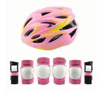 Milageto 7 Pièces S Protection Roller | Sangles Ajustables Auto-Agrippantes, Kit Protection 7 Pièces, Casque Cdières Genillères, pr Vélo,