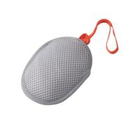 Milageto à savon en maille filet vacances salle de sport moussant stockage portable camping extérieur nettoyage cadeau peeling avec pochette à savon à, Gris