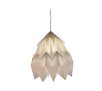 Milageto Abat-Jour en Papier Origami pour Lampe de Plafond, luminaire, Abat-Jour en Papier Origami, Abat-Jour Suspendu pour Salon, F