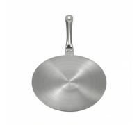 Milageto Adaptateur Plaque Induction Diffuseur Chaleur Disque Conducteur Convertisseur Plaque Universelle Poignée Pratique Acier Inoxydable Multicouche pour, 26cm