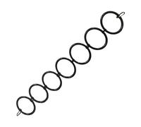 Milageto Anneaux d'escalade pour Serpents, Jouet d'escalade pour Serpents, Accessoires pour Aquarium, décoration de Cage pour Reptiles, Accessoires, 7 Anneaux