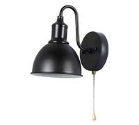 Milageto Applique Murale Applique Murale Luminaire Luminaire Pull Chain Switch Applique Murale Applique Murale pour NightStand Salle de Bains Bar Décoration