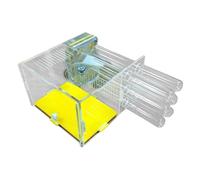 Milageto Atelier de nid de Fourmis DIY Compact Transparent Facile à Assembler Ferme château de Fourmis Habitat pour Table de Cuisine fête des Enfants Amoureux, 1.8 Cm