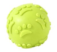 Milageto Balle à mâcher pour Chien, Jouet couineur résistant aux morsures, Accessoire pour Dresser Les Chiots, mâcheurs agressifs, Vert