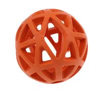 Milageto Balle Distributrice Interactive pour Chiens de Petite et Grande Taille, Orange, L