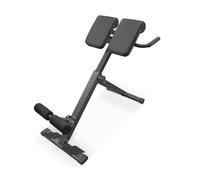 Milageto Banc Romain Pliable Banc d'Extension Du Dos Banc d'Hyperextension Banc d'Entraînement Mousse et PVC Confortables Réglage de l'Appui Abdominal 3
