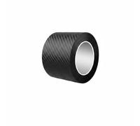 Milageto Bande de Protection de Porte Voiture Ruban Bord de Porte Bande Anticoupure Protection de Moulure Carrosserie PVC Imitation Fibre Carbone Lavable, 10cm X 5m