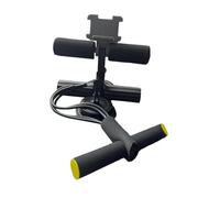 Milageto Barre de Musculation pour abdominaux - Appareil Robuste pour Le renforcement des Pieds et des Jambes - Aide à l'entraînement des abdominaux -, Noir