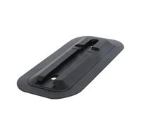 Milageto Base d'aileron de Planche de Surf pour, Socle pour Longboard, shortboard, Structure coulissante de Remplacement en PVC Noir,