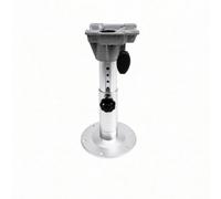 Milageto Base Levage Siège Bateau Colonne Télescopique Pratique Base Siège Bateau Réglable Manuellement, 33 À 48cm