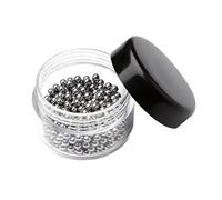 Milageto Billes de Nettoyage Sphères de Polissage pour Récipient En Verre Outil Portable pour Un Nettoyage Rapide Sans Dommage Convenable pour Un Usage, 4 Mm