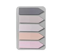 Milageto Blocs adhésifs multifonctions Fournitures de papeterie Autocollant mémo autocollant multicolore Drapeaux pour documents à la maison, c