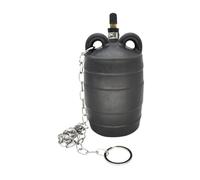 Milageto Bouchage de tuyau gonflable, bouchon pneumatique avec chaîne et poignée Bouchon d'essai à balle pour la cuisine de douche de douche égoutt, pour Dn75