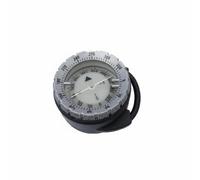 Milageto Boussole de Plongée Nautique sous-Marin Direction Navigation Liquide Boîtier Rotatif Réglage Doux Fixation Tuyau Aide à Garder Lecture Stable Convient, Gris