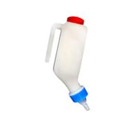 Milageto Bouteille d'alimentation pour Agneau, Bouteille d'eau et de Lait, tétine en Silicone avec poignée, tétine détachable, d'alimentation pour, 500 ML 12 Cm
