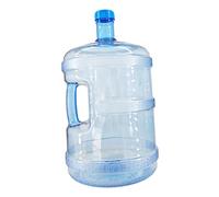 Milageto Bouteille Distributeur d'eau de 11,3 L avec poignée, en Polycarbonate épais, réutilisable et Transparente, idéale pour Le Camping et la Maison.