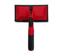 Milageto Brosse à peinture pour et bords de murs, outil de peinture pour murs et sols, poignée réglable pour planes, terrasses, abris de jardin, 18cmx23cm