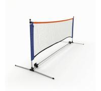 Milageto Cadre de Filet Portable Filet d'Entraînement Filet de Sport Filet d'exercice Filet de Protection Acier Inoxydable Stabilité au Sol et Amortis Adapté, 6.1 Mètres