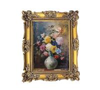 Milageto Cadre photo en résine, présentoir décoratif portable, idéal pour décorer votre intérieur pendant les fêtes.