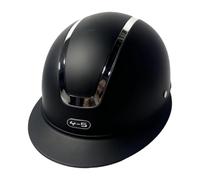 Milageto Casque d'équitation, équipement d'équitation ventilé, léger, Confortable, Ajustable, Chapeau Chevalier, équipement équestre, Noir Mat
