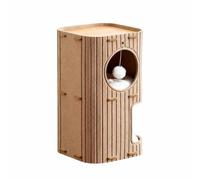 Milageto Chat Plateforme Supérieure Utilible e l'année Griffoir Espace Repos Intérieur Polyvalent Arbre à Graer pr Appartement, Camel, Couches