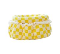 Milageto Chats Mignons lit de Couchage Teddy Animaux nid Hiver intérieur Chats chenil Chat canapé lit Animal Maison Chats Grotte nid pour Chaton, L