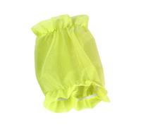 Milageto Chiens Cover Cover Muff Accessoires Headgear, Profession Profession, Mesh Mesh Enveloppe de cape d'oreille enveloppe Snood, L Yellow