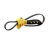 Milageto Clé à sangle réglable en caoutchouc, accessoires portables polyvalents, ouvre-bocal, outil de plomberie pour réparation, mécanique, plomberie, 6 Pouces